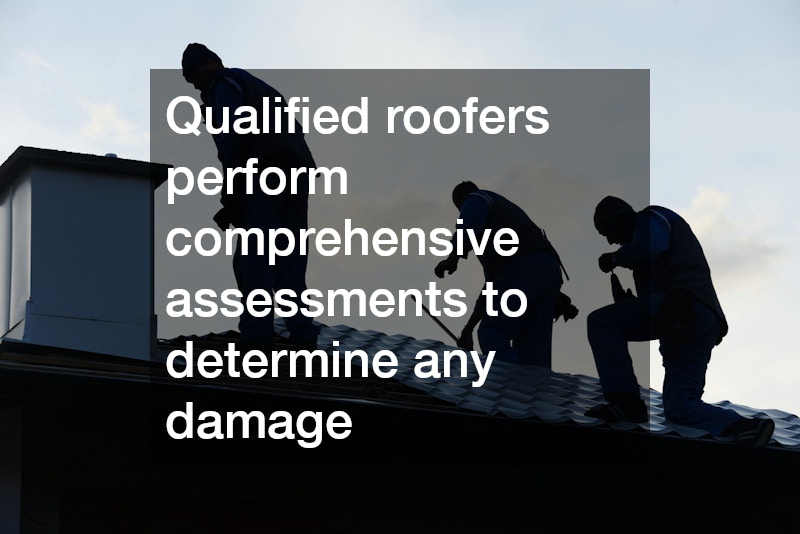 roofers fixing roof